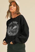 Load image into Gallery viewer, Tahoe Bear Short Crop Sweatshirt
