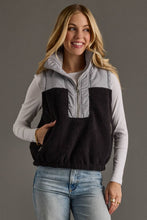 Load image into Gallery viewer, Lt. Gray &amp; Black Vest