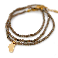 Load image into Gallery viewer, Lake Tahoe Gemstone Necklace