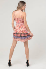Load image into Gallery viewer, PEACH TWIST FRONT CUT OUT SUNDRESS