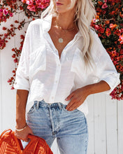 Load image into Gallery viewer, Summer Pocket Button Down Shirt