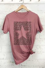 Load image into Gallery viewer, STAR LEOPARD GRAPHIC TSHIRTS