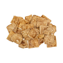 Load image into Gallery viewer, Beef Cheek Chips Dog Treats - Chicken Flavor Basted (4”x4”)