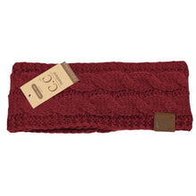 Load image into Gallery viewer, Solid Cable Knit CC Women's Fashion Headband
