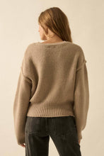 Load image into Gallery viewer, Starlight Winter Aqua Sweater