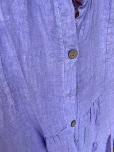 Cap Sleeve Italian Linen dress