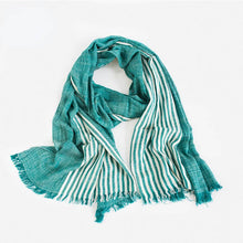 Load image into Gallery viewer, Scarvii - Stripe Boho Scarf