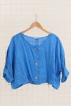 Load image into Gallery viewer, Italian Linen Button Down Top