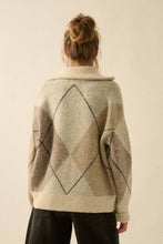 Load image into Gallery viewer, Arlie Argyle Sweater