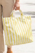 Load image into Gallery viewer, Glossy Striped Tote Bag