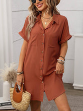 Load image into Gallery viewer, Tandy Striped Shirt Dress