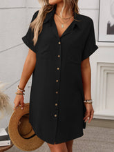 Load image into Gallery viewer, Tandy Striped Shirt Dress