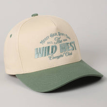 Load image into Gallery viewer, Messy Hair Wild West Cowgirl Club Embroidery Hat