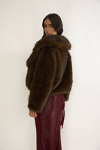 Load image into Gallery viewer, STELLA SHAWL FAUX FUR JACKET