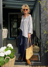 Load image into Gallery viewer, Bizou Asymmetrical Cotton Sweater - France