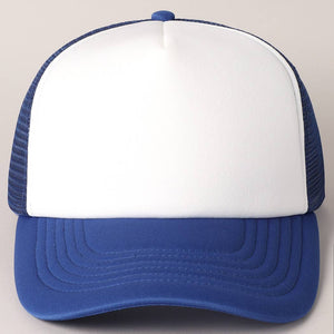Blank Trucker, choose a removable patch