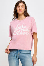 Load image into Gallery viewer, Lake Tahoe Mineral Washed Graphic T-Shirt