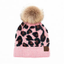 Load image into Gallery viewer, CC Beanie Leopard Winter Hat