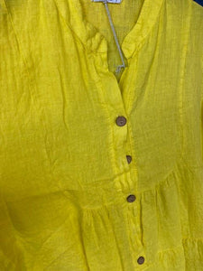 Cap Sleeve Italian Linen dress