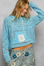 Load image into Gallery viewer, Chandy Crochet Hoodie Sweater