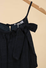 Load image into Gallery viewer, Italian Linen Bow Strap Dress