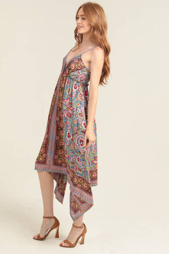 HANKY HEM MAXI DRESS