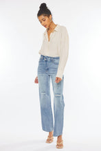 Load image into Gallery viewer, Distressed Straight Leg Jeans