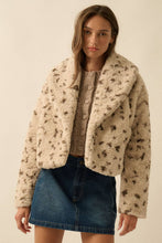 Load image into Gallery viewer, Doe a Deer Faux Fur Jacket