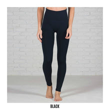 Load image into Gallery viewer, Black Fleece Lined Leggings
