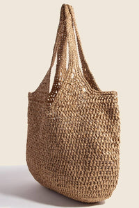 Large Braided Hobo Shoulder Bag