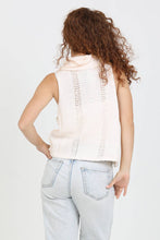 Load image into Gallery viewer, COWL NECK SLEEVELESS SWEATER TOP