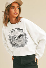 Load image into Gallery viewer, Tahoe Bear Short Crop Sweatshirt
