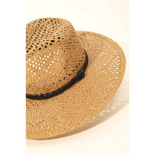 Load image into Gallery viewer, Loose Weave Braid Band Sun Hat