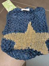 Load image into Gallery viewer, French Cotton Knit Sweater with Star