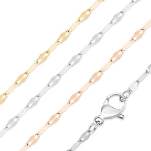 14k -18k Gold Fill Chain Necklace 16" or 18"