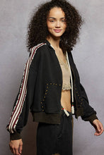 Load image into Gallery viewer, Tilley Stud Knit Hoodie Jacket
