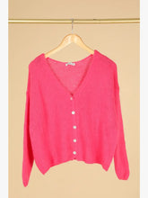 Load image into Gallery viewer, Bella Mohair Cardigan Italy