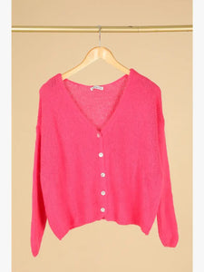 Bella Mohair Cardigan Italy