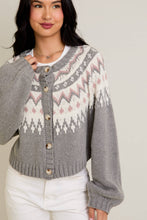Load image into Gallery viewer, REMI RAGLAN SLEEVE CROPPED CARDIGAN