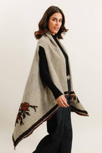 Load image into Gallery viewer, Italian Poncho Wool Blend