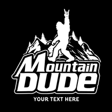 Load image into Gallery viewer, Blue Bigfoot Mountain Dude Tee
