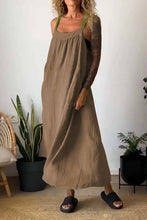 Load image into Gallery viewer, Summer Suspender Maxi Dress