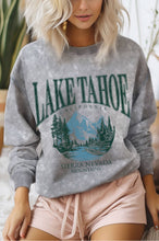 Load image into Gallery viewer, LAKE TAHOE CALIFORNIA GRAPHIC MINERAL BRUSHED SWEATSHIRTS