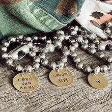 Load image into Gallery viewer, Small Coin Tag Bracelets