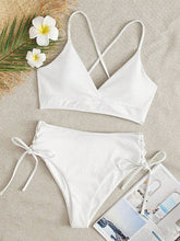 Load image into Gallery viewer, Ladies String Tie Bikini Set