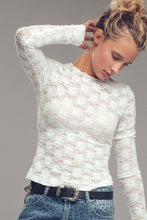 Load image into Gallery viewer, Romantic Floral Stretch Lace Top