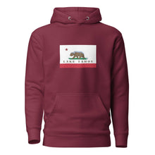 Load image into Gallery viewer, Unisex Hoodie CA Flag with Bear - Lake Tahoe