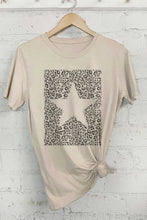 Load image into Gallery viewer, STAR LEOPARD GRAPHIC TSHIRTS