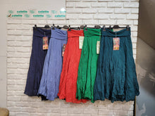 Load image into Gallery viewer, Italian Cotton Maxi Skirt