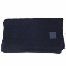 Load image into Gallery viewer, Solid Ribbed Knit CC Scarf with Rubber Patch SF7007